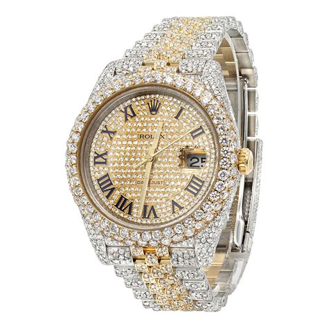 fake gold diamond rolex|identifying rolex watches.